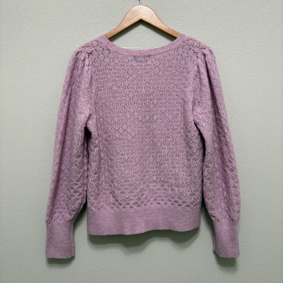 Old Navy Pointelle Sweater - Pink, L - Picture 6 of 7